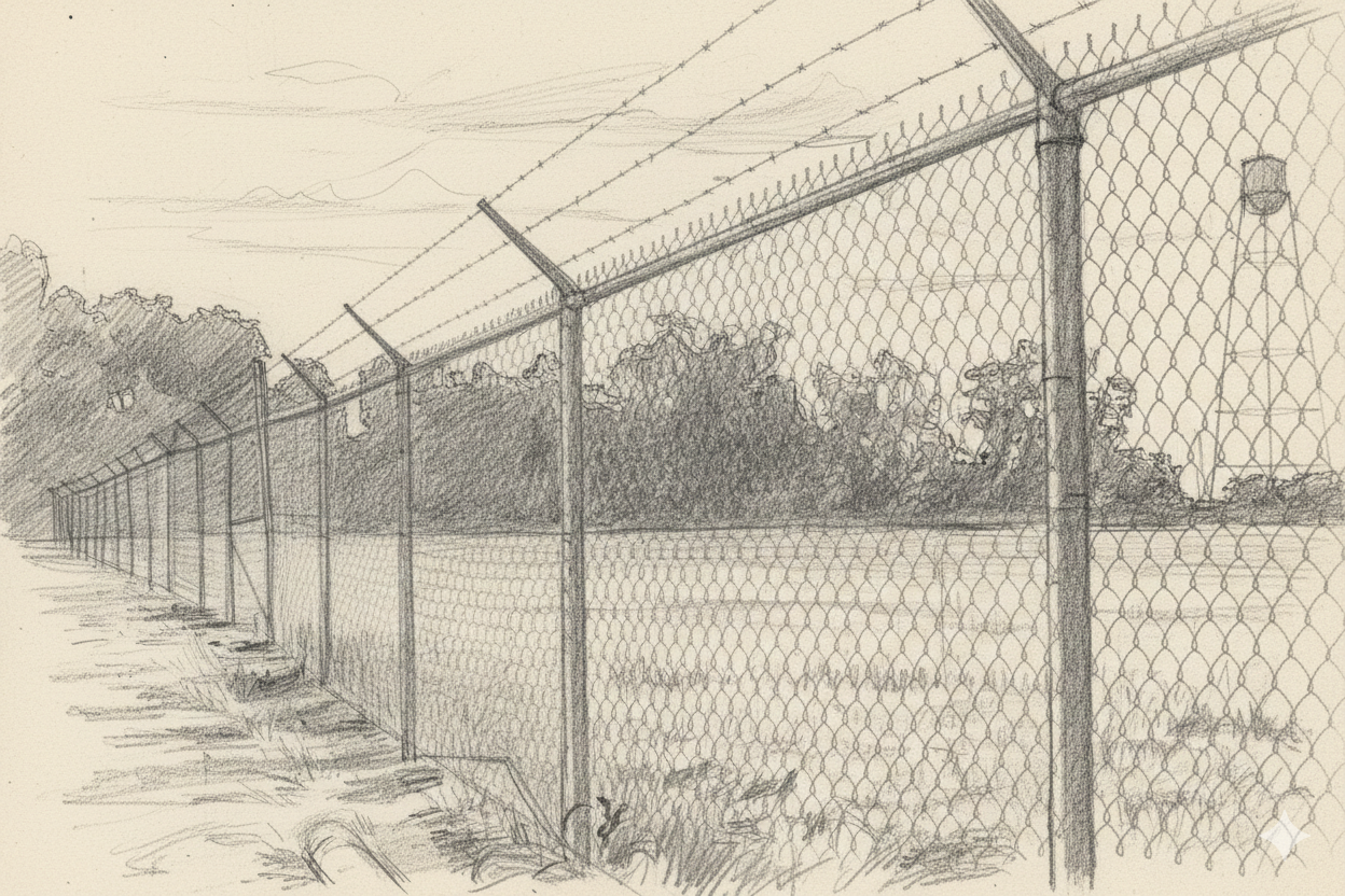 Chain Link Sketch Diagram